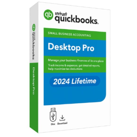 QuickBooks Desktop Pro 2024 - Lifetime License Subscription - Picture 1 of 2
